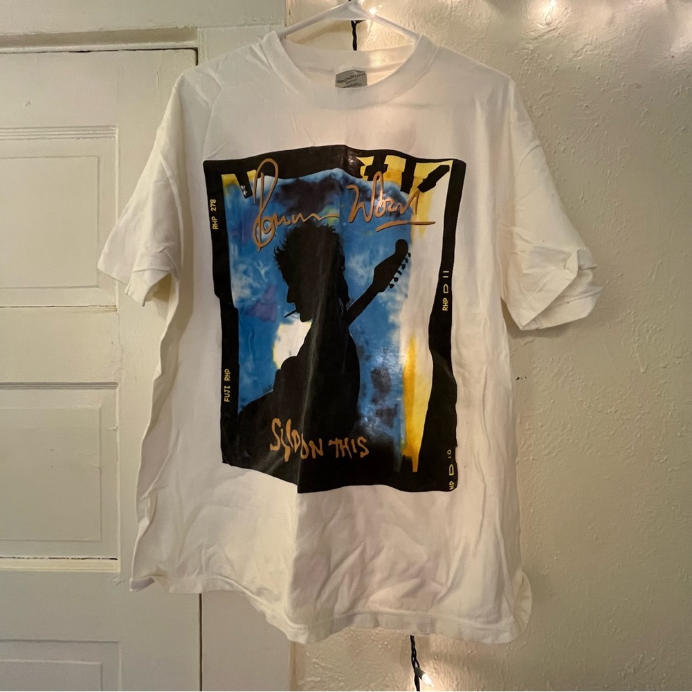 Vintage Ronnie Wood 1992 slide on this tour T Shirt